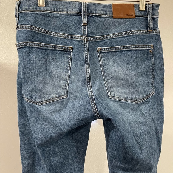 Madwell Cali Demi-Boot Jeans in Comfort Stretch Raw Hem Size 30 - Picture 6 of 16